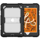 Shockproof Transparent PC + Silica Gel Protective Case for iPad Mini 2019 / Mini 4, with Holder & Shoulder Strap(Transparent) - 1