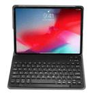 A11 Bluetooth 3.0 Ultra-thin ABS Detachable Bluetooth Keyboard Leather Tablet Case with Holder for iPad Pro 11 inch 2021 (Dark Blue) - 4
