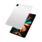For iPad Pro 12.9 2022 / 2021 Transparent All-inclusive TPU Silicone Anti-drop Protective Tablet Case with Pen Slot - 5