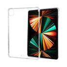 For iPad Pro 12.9 2022 / 2021 Four-corner Airbag Anti-drop Transparent Protective Tablet Case with Pen Slot - 3