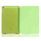 Pure Color Merge Horizontal Flip Leather Case for iPad Mini (2019) / iPad Mini 4, with Holder (Green) - 1