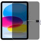 For iPad 10th Gen 10.9 2022 0.33mm 9H 2.5D Privacy Explosion-proof Tempered Glass Film - 1