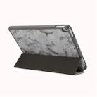 Marble Texture Pattern Horizontal Flip Leather Case for iPad Air 2019 10.5 inch, with Three-folding Holder & Pen Slot & Sleep / Wake-up Function (Grey) - 5