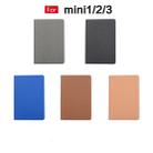 Universal Voltage Craft Cloth TPU Protective Case for iPad Mini 1 / 2 / 3, with Holder (Black) - 5