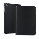 Universal Spring Texture TPU Protective Case for iPad Mini 1 / 2 / 3, with Holder(Black) - 1