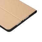 Universal Spring Texture TPU Protective Case for iPad Mini 1 / 2 / 3, with Holder(Black) - 7