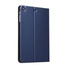 Universal Spring Texture TPU Protective Case for iPad Mini 1 / 2 / 3, with Holder (Dark Blue) - 3