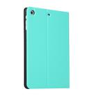 Universal Spring Texture TPU Protective Case for iPad Mini 1 / 2 / 3, with Holder (Green) - 3