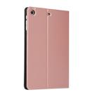 Universal Spring Texture TPU Protective Case for iPad Mini 1 / 2 / 3, with Holder (Rose Gold) - 3