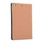 Universal Voltage Craft Cloth TPU Protective Case for iPad Mini 4 / 5, with Holder(Gold) - 3