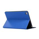 Universal Voltage Craft Cloth TPU Protective Case for iPad Mini 4 / 5, with Holder(Blue) - 5