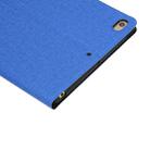 Universal Voltage Craft Cloth TPU Protective Case for iPad Mini 4 / 5, with Holder(Blue) - 6