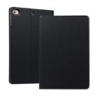 Universal Spring Texture TPU Protective Case for iPad Mini 4 / 5, with Holder(Black) - 1