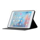 Universal Spring Texture TPU Protective Case for iPad Mini 4 / 5, with Holder(Black) - 4