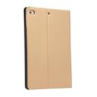 Universal Spring Texture TPU Protective Case for iPad Mini 4 / 5, with Holder(Gold) - 3