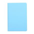 Universal Spring Texture TPU Protective Case for iPad Mini 4 / 5, with Holder(Sky Blue) - 2