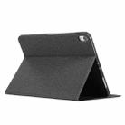 Universal Voltage Craft Cloth TPU Protective Case for iPad Pro 11 inch(2018), with Holder (Black) - 4