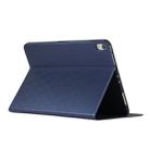 Universal Spring Texture TPU Protective Case for iPad Pro 11 inch(2018), with Holder (Dark Blue) - 4