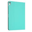 Universal Spring Texture TPU Protective Case for iPad Pro 11 inch(2018), with Holder (Green) - 3