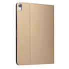 Universal Spring Texture TPU Protective Case for iPad Pro 11 inch(2018), with Holder (Gold) - 3