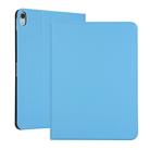 Universal Spring Texture TPU Protective Case for iPad Pro 11 inch(2018), with Holder (Blue) - 1