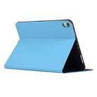Universal Spring Texture TPU Protective Case for iPad Pro 11 inch(2018), with Holder (Blue) - 4