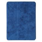 Silk Texture Horizontal Flip Leather Case for iPad Air 2019 / Pro 10.5 inch, with Three-folding Holder & Sleep / Wake-up Function(Dark Blue) - 2