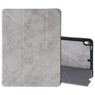 Silk Texture Horizontal Flip Leather Case for iPad Air 2019 / Pro 10.5 inch, with Three-folding Holder & Sleep / Wake-up Function(Grey) - 1