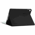 TG-102BC Detachable Bluetooth Green Keyboard + Microfiber Leather Tablet Case for iPad 10.2 inch / iPad Air (2019), with Touch Pad & Pen Slot & Holder (Black) - 4