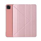 Horizontal Flip Ultra-thin Magnetic PU Leather Case for iPad Pro 11 inch 2018/2020/2021, with  Sleep / Wake-up Function(Rose Gold) - 1