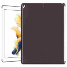 For iPad Pro 12.9 inch (2017) Transparent TPU Chipped Edge Soft Protective Back Cover Case(Black) - 1