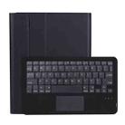 A11B-A 2020 Ultra-thin ABS Detachable Bluetooth Keyboard Tablet Case for iPad Pro 11 inch (2020), with Touchpad & Pen Slot & Holder (Black) - 1