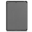 For iPad 10.2 2021 / 2020 / 2019 Custer Texture Horizontal Flip Smart TPU Leather Case with Sleep / Wake-up Function & Three-folding Holder & Pen Slot(Grey) - 3