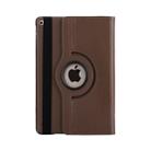 Litchi Texture Horizontal Flip 360 Degrees Rotation Leather Case for iPad Mini 2019, with Holder & Sleep / Wake-up Function (Brown) - 3