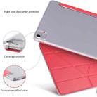 Multi-folding Shockproof  PC + PU Leather Protective Case for iPad Pro 12.9 2018 / 2020, with Holder & Sleep / Wake-up Function(Black) - 15