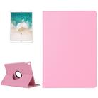 Litchi Texture 360 Degree Spin Multi-function Horizontal Flip Leather Protective Case with Holder for iPad Pro 10.5 inch / iPad Air (2019) (Pink) - 1