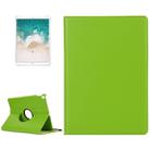 Litchi Texture 360 Degree Spin Multi-function Horizontal Flip Leather Protective Case with Holder for iPad Pro 10.5 inch / iPad Air (2019) (Green) - 1