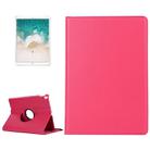 Litchi Texture 360 Degree Spin Multi-function Horizontal Flip Leather Protective Case with Holder for iPad Pro 10.5 inch / iPad Air (2019) (Magenta) - 1