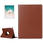 Litchi Texture 360 Degree Spin Multi-function Horizontal Flip Leather Protective Case with Holder for iPad Pro 10.5 inch / iPad Air (2019) (Brown) - 1