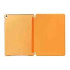 Pure Color Merge Horizontal Flip Leather Case for iPad Pro 10.5 Inch / iPad Air (2019), with Holder (Orange) - 1