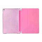 Pure Color Merge Horizontal Flip Leather Case for iPad Pro 10.5 Inch / iPad Air (2019), with Holder (Pink) - 1