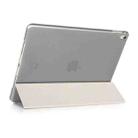 Pure Color Merge Horizontal Flip Leather Case for iPad Pro 10.5 Inch / iPad Air (2019), with Holder (Grey) - 4