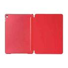 Pure Color Merge Horizontal Flip Leather Case for iPad Pro 10.5 Inch / iPad Air (2019), with Holder (Red) - 1