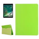 For iPad Pro 10.5 inch Litchi Texture 2-fold Horizontal Flip Leather Case with Holder(Green) - 1