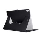 Horizontal Flip Solid Color Elastic Force Leather Case with 360 Degrees Rotation Holder for iPad Pro 10.5 inch (Black) - 1