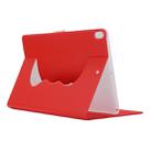 Horizontal Flip Solid Color Elastic Force Leather Case with 360 Degrees Rotation Holder for iPad Pro 10.5 inch (Red) - 1