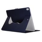 Horizontal Flip Solid Color Elastic Force Leather Case with 360 Degrees Rotation Holder for iPad Pro 10.5 inch (Sapphire Blue) - 1