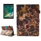 For iPad Pro 10.5 inch Brown Marble Pattern Horizontal Flip Leather Protective Case with Holder & Card Slots & Wallet & Pen Slot &Sleep / Wake-up - 1