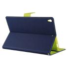 For iPad Pro 10.5 inch Anti-slip Horizontal Flip Leather Protector Case with Holder(Navy Blue) - 1