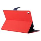 For iPad Pro 10.5 inch Anti-slip Horizontal Flip Leather Protector Case with Holder(Red) - 1